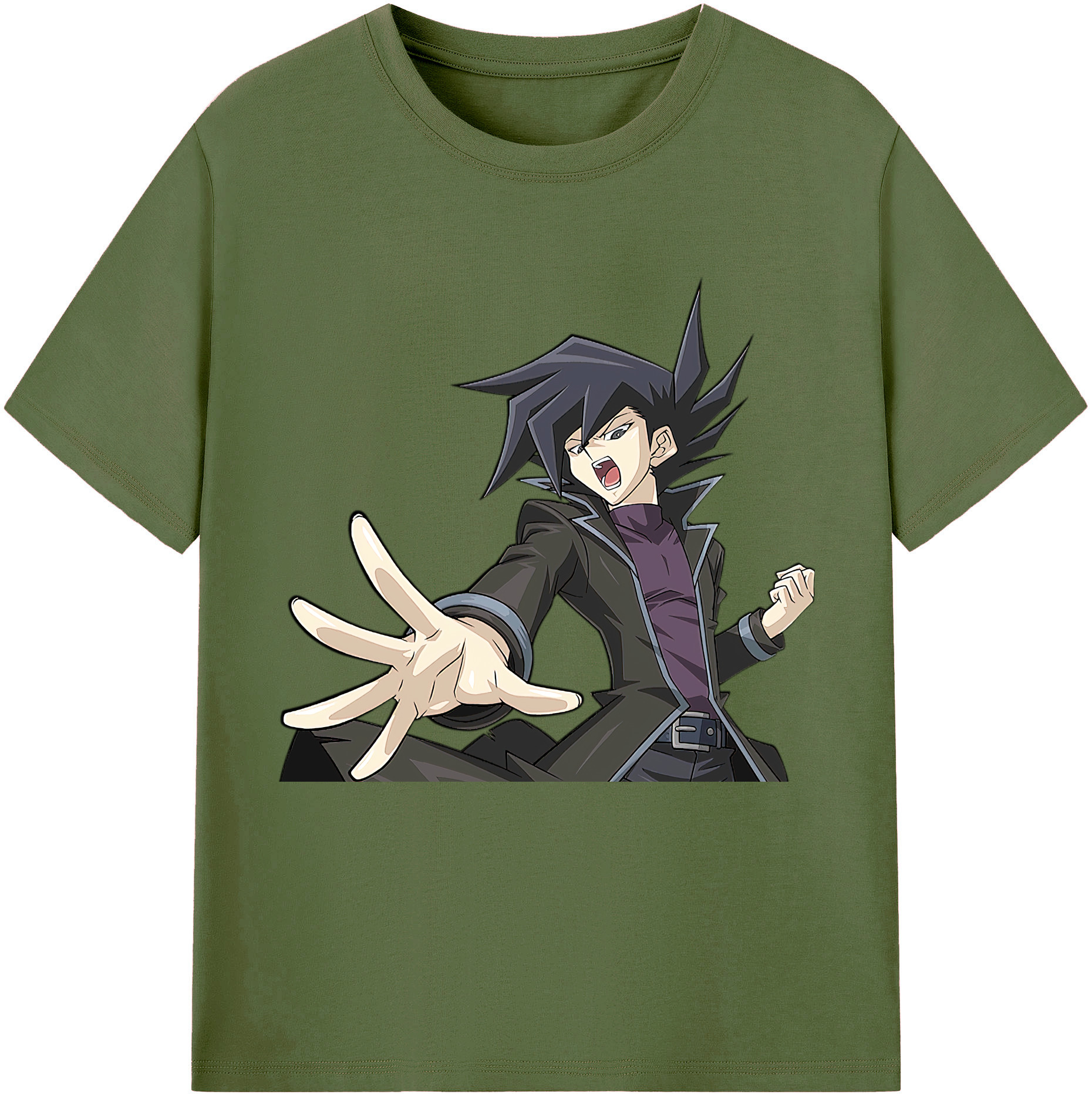 （画像用） 遊☆戯☆王 Yu-Gi-Oh! 綿100％半袖Tシャツ（フロントプリント）